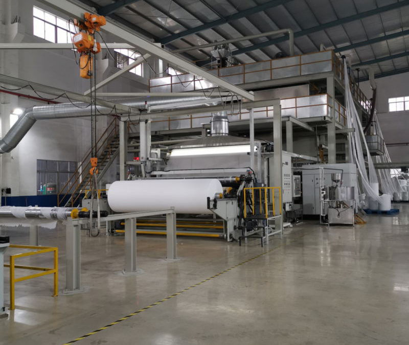 PP SSS Spunbond Nonwoven Fabric Making Machine