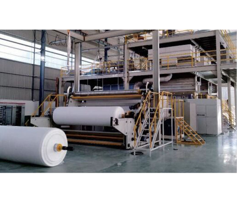 1600mm Factory Price Nonwovens Cloth Composite Production Line In Stock